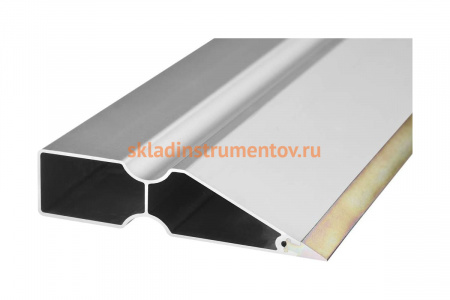Правило Bi-Metall рабочей кромкой, алюминиевый профиль, 1.5м Kraftool 10735-1.5