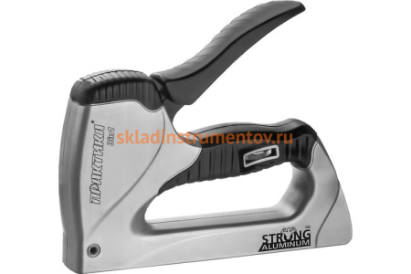 Ручной степлер ПРАКТИКА скобы 4-14мм тип 53 774-450