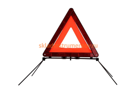 Знак аварийной остановки (платформа 150 мм; высота 535 мм) "ЭКСПЕРТ" ЗУБР 61151