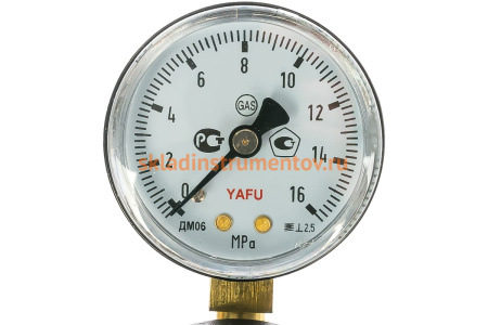 Регулятор углекислотный с ротаметром и манометром REDIUS У-30-КР1-Р СВ000010434 Регулятор углекислотный с ротаметром и манометром REDIUS У-30-КР1-Р СВ000010434