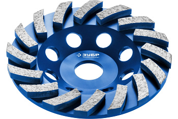 Чашка алмазная турбо 125 мм ЗУБР Профессионал, 33370-125