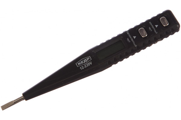 Тестер напряжения Кедр 12-220 В, жк дисплей 145-0006 208078