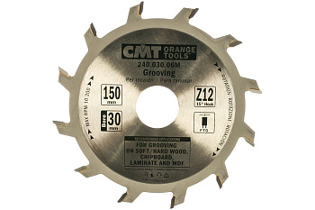 Диск пильный по дереву (150х30х3/2 мм; Z12) CMT 240.030.06M