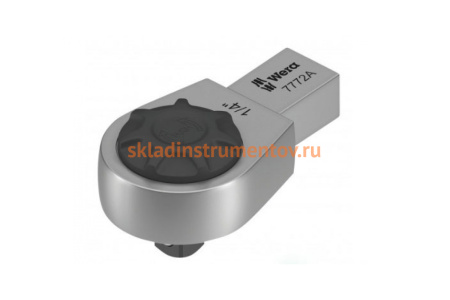 Трещотка-насадка с реверсом для динамометрического ключа (1/4"; 49х32 мм) WERA WE-078635