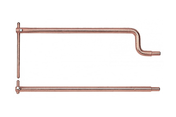 Пара консолей с открытыми электродами 500мм Blueweld 803024