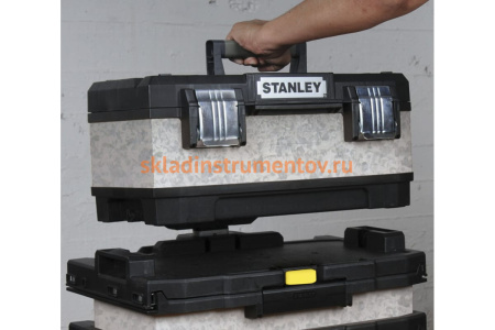 Ящик для инструмента с колесами ROLLING WORKSHOP (73х56.8х38.9 см) Stanley 1-95-833