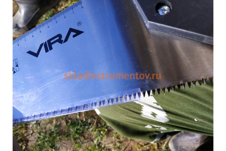 Ножовка по сырой древесине 3D зуб 450 мм VIRA 800245