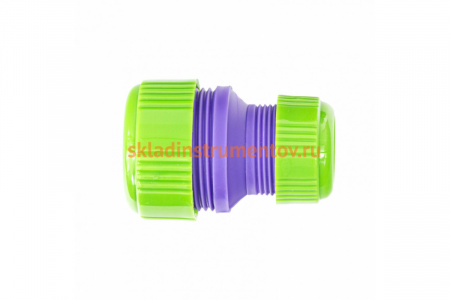 Соединительная муфта с переходом 1/2"-3/4" пластмассовая PALISAD 66431