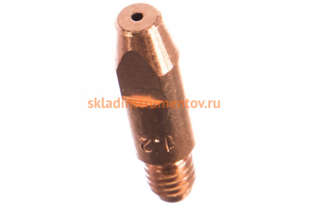 Наконечник (М6; 28 мм; 1.2 мм; E-Cu) Foxweld 3051