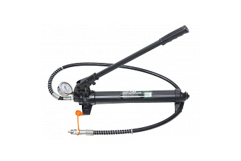 Гидравлический насос с манометром 10т ROCKFORCE RF-0100-2A-2G