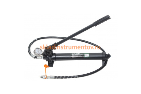 Гидравлический насос с манометром 10т ROCKFORCE RF-0100-2A-2G