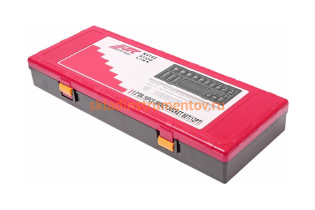 Набор ударных двенадцатигранных торцевых головок 1/2" 10-24мм в кейсе 16шт JTC-K4162