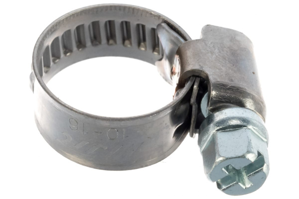Ленточный червячный хомут 010-016мм нержавеющая сталь JTC-ZN16