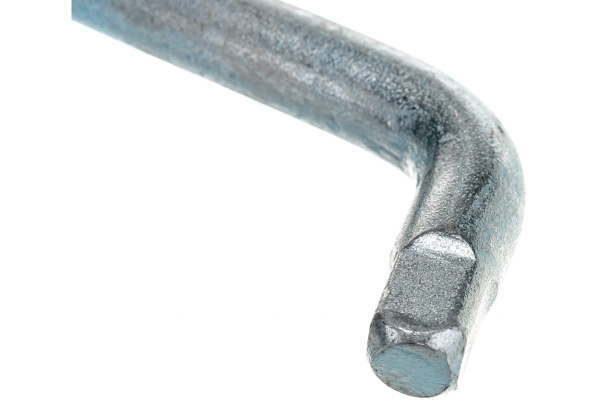 Ключ с присоединительным квадартом НИЗ изогнутый, 200 мм, на подвесе 21516025