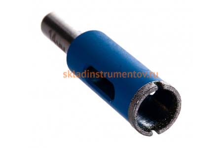 Сверло "ЭКСПЕРТ" алмазное (14 мм; Р100) по стеклу Зубр 29860-14