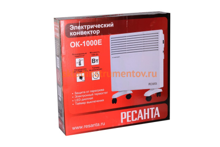 Конвектор Ресанта ОК-1000Е LED 67/4/12