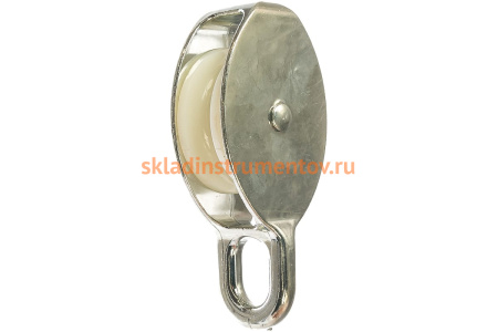 Блок одинарный с пластиковым роликом (16х65 мм; ТФ5) Зубр 4-304585-65