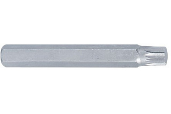 Вставка бита торцевая 10 мм, SPLINE, М08, L = 80 мм KING TONY 168008M