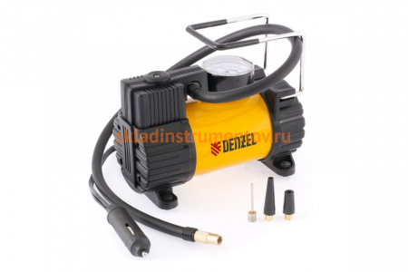 Автомобильный компрессор DENZEL AC-37, 12 В, 7 атм 37 л/мин, 58055