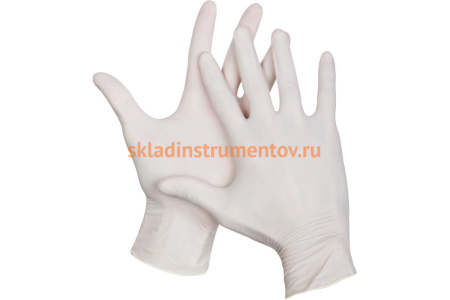 Латексные экстратонкие перчатки 100 шт STAYER 11205-L