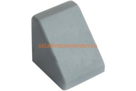 Уголок пирамида с заглушкой MFK-TORG 20х20х17 металлик 20 20 17 13