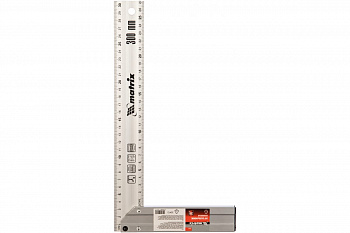 Угольник MATRIX 300 мм, алюминиевый, литой 32472