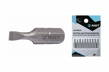 Шлицевой бит Aist 3 мм 1/4" 10 шт. 1172530S10 00-00003053