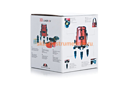 Лазерный уровень ADA 3D Liner 2V А00131