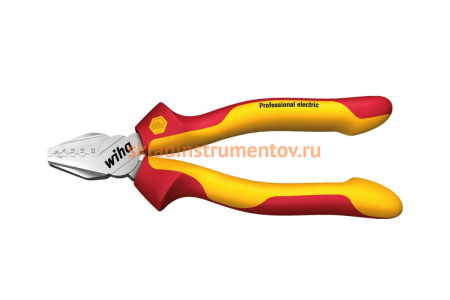 Обжимные щипцы Wiha Professional electric VDE 145 мм 35861