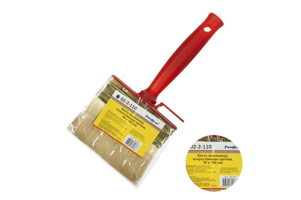 Кисть макловица, искусственная щетина, 30x100 мм РемоКолор 02-2-110