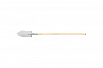 Штыковая лопата с черенком СИБРТЕХ нержавеющая сталь 61467