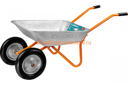 Садовая двухколесная тачка СИБИН СТ-21 100 кг 39909_z01
