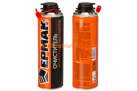 Очиститель монтажной пены ЕРМАК 500мл 430гр 669-115