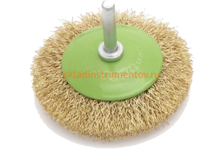 Щетка проволочная конусная 75 мм для дрели Дело Техники 271275