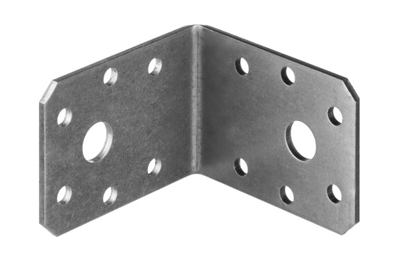 Крепежный уголок ЗУБР УК-2.5 45х60х60 х 2.5мм 31012-60