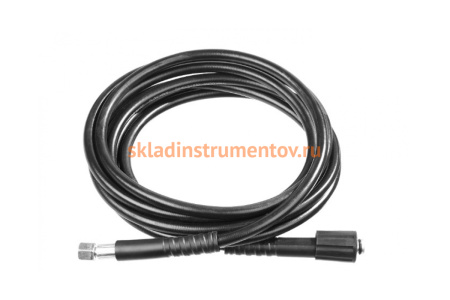 Шланг высокого давления для мини моек (70-225 Атм; 5м) для пистолета 375 серии Зубр 70411-375-5