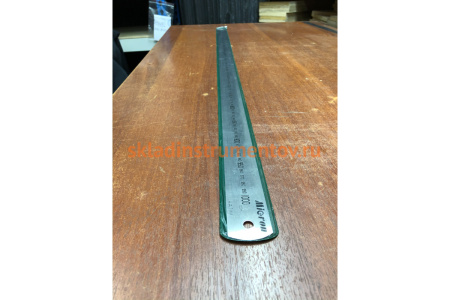 Измерительная металлическая линейка 1000х35 Micron МИК 34313