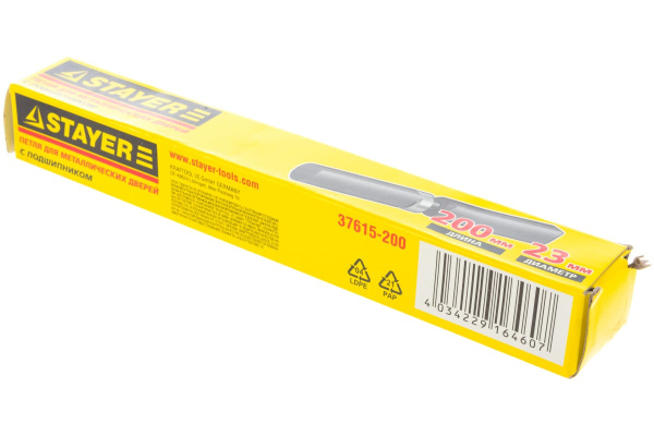 Петля для металлических дверей 200мм Stayer MASTER 37615-200