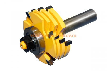 Фреза кромочная фальцевая (50.8 мм; хвостовик 12 мм; 4 диска) Энкор 10560