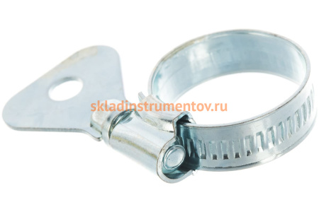 Металлические, червячные хомуты СИБРТЕХ 16-25мм, ширина 10мм, W1, с металлическим ключом, 2шт 476507