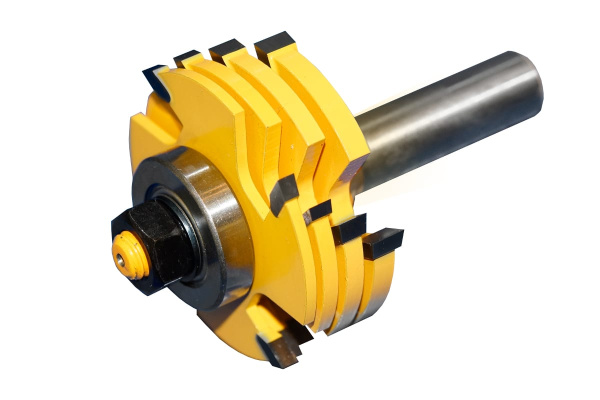 Фреза кромочная фальцевая (50.8 мм; хвостовик 12 мм; 4 диска) Энкор 10560