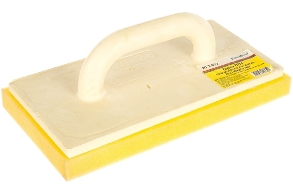 Терка ППУ, поролоновое покрытие, 25 х 140 х 280 мм РемоКолор 20-2-012