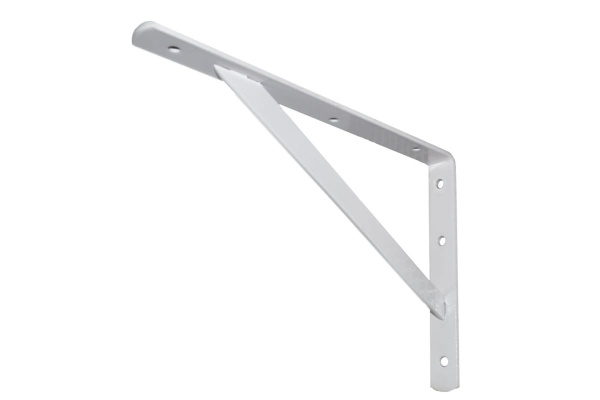 Усиленный кронштейн MFK-TORG модель 9 250х200 4мм белый SB-06 К-99