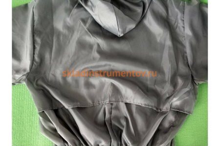 Малярный многоразовый комбинезон JetaSafety JPC95g серый, размер L