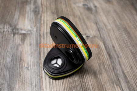 Фильтр противогазовый для защиты от органических, неорганических, кислых газов и аммиака, ABEK1 Jeta Safety 6541