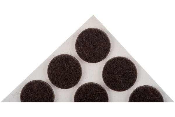 Самоклеящиеся накладки на мебельные ножки, набор "COMFORT" Stayer  175 шт, коричневые 40916-H175