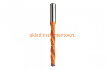 Сверло HW (10x65x105 мм; Z 2+2; S 10x30 мм; RH) для присадочного станка CMT 372.100.11