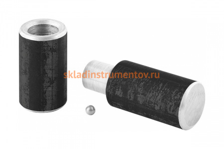 Гаражная петля с шаром Сибртех d 36х140 мм 2 шт. Р 92013