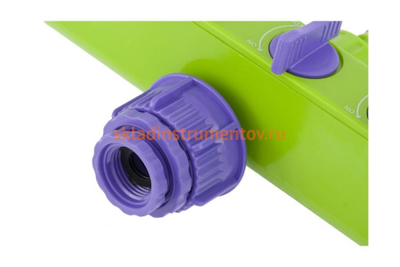 Разветвитель четырёхканальный 1/2"-3/4", регулируемый PALISAD 66425