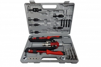 Механический двуручный складной заклепочник 3в1 Profi L-520мм заклепки 3.2-6.4мм ROCKFORCE RF-LHF207